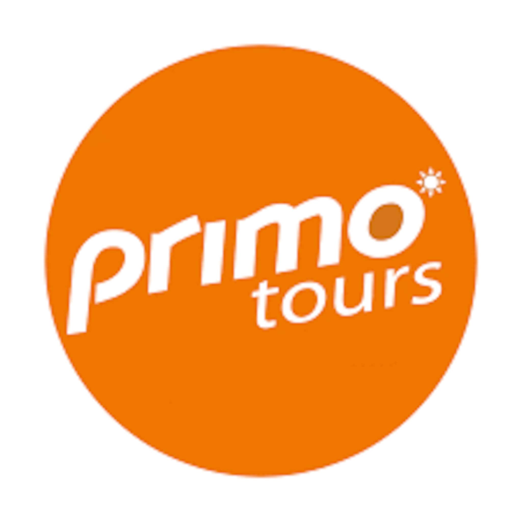 Primo Tours logo.